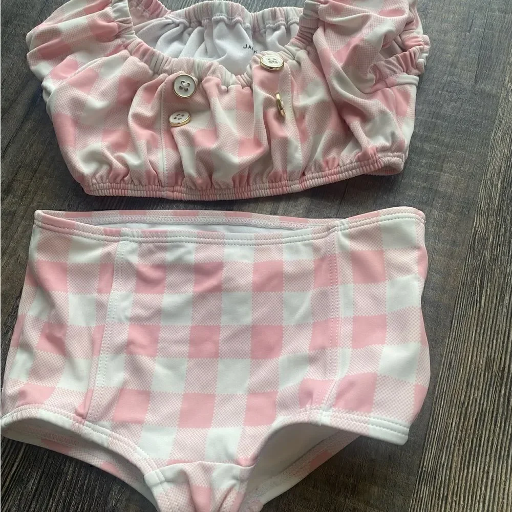 [janie and jack] retro style gingham bikini #10